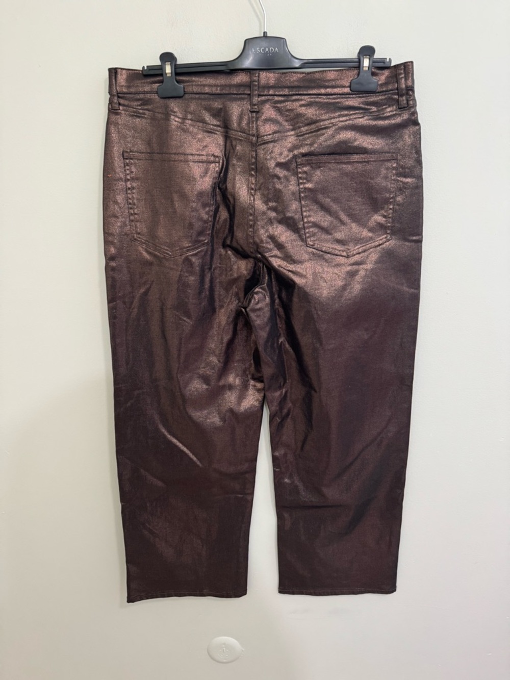 Banana Republic High Rise Straight Metallic Jeans - Picture 2 of 7
